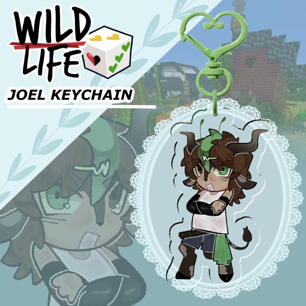 Wild Life Joel Keychain