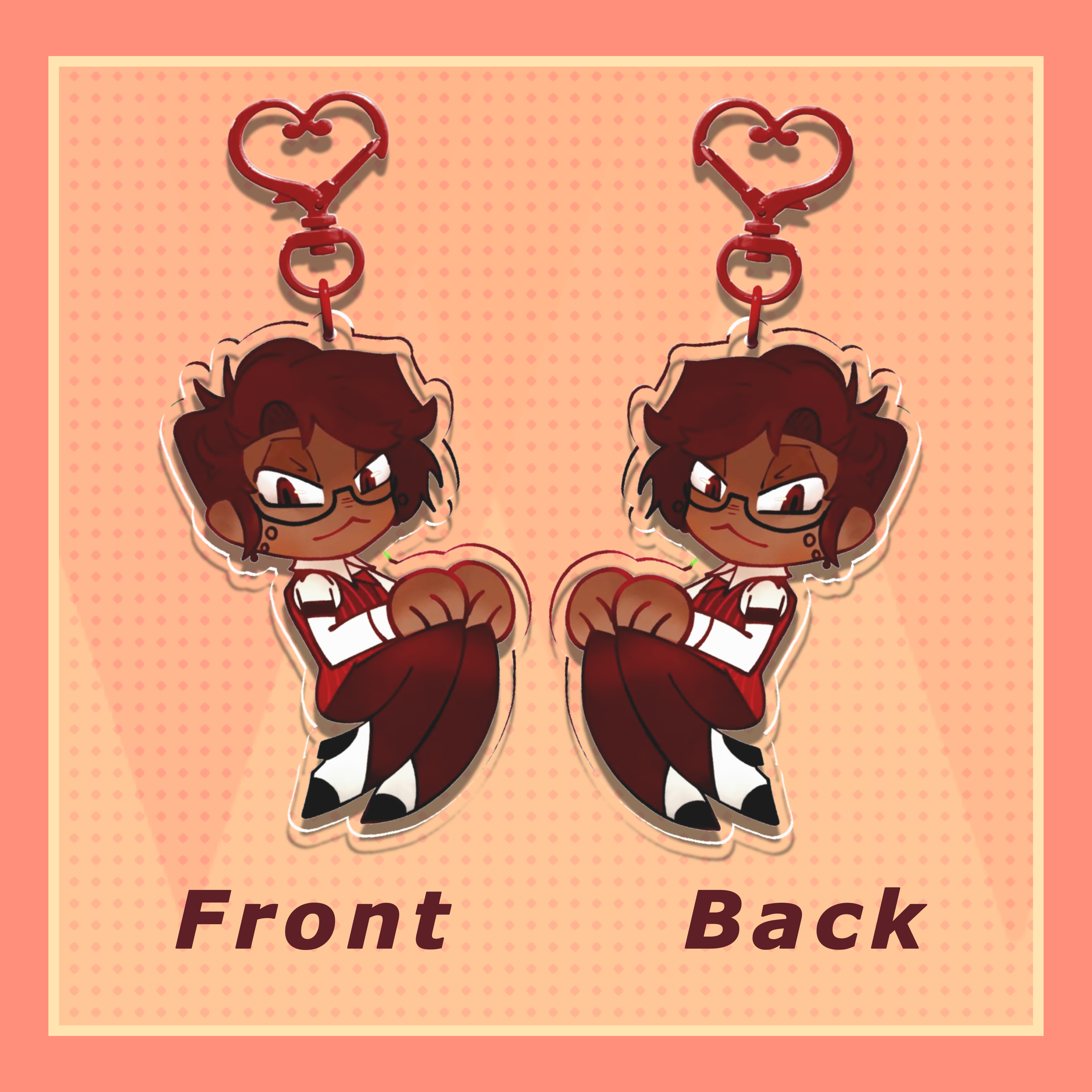 Human Alastor Keychain