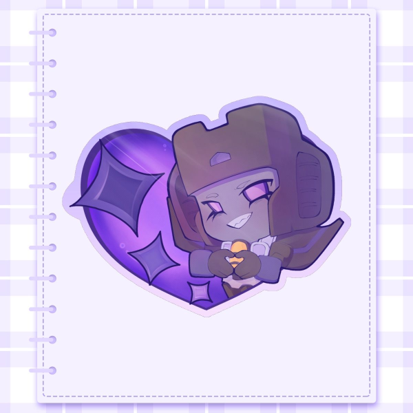 ELITE HEARTS STICKERS - SKYWARP