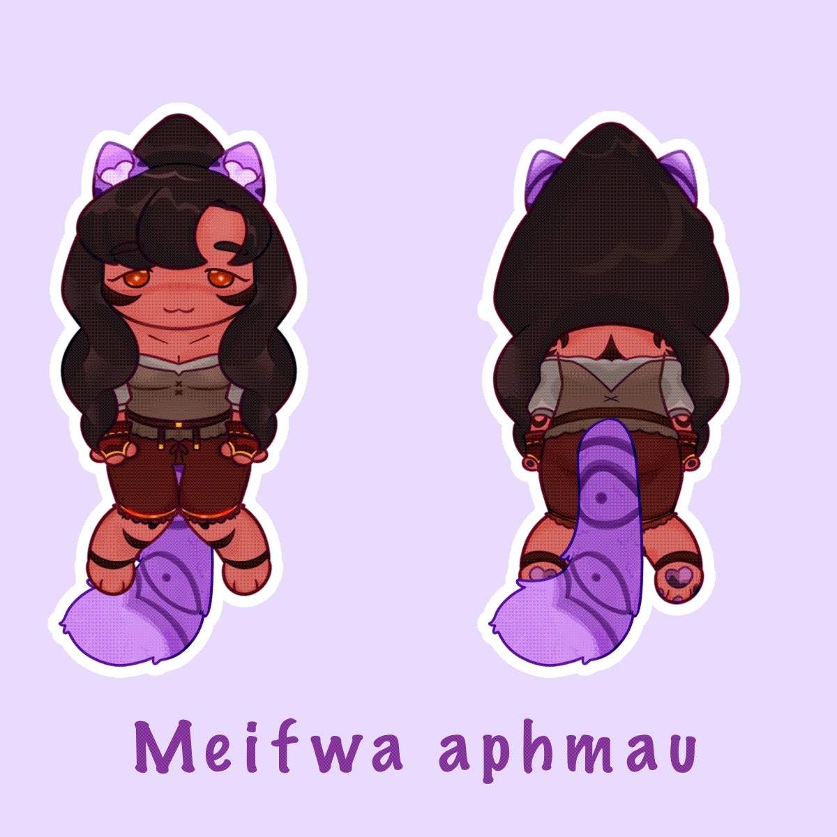 Meifwa Aphmau wiggle keychain