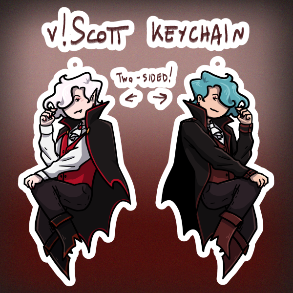 Scott keychain - Vampires SMP