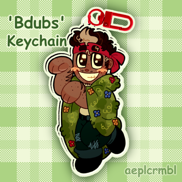 BdoubleO100 Keychain