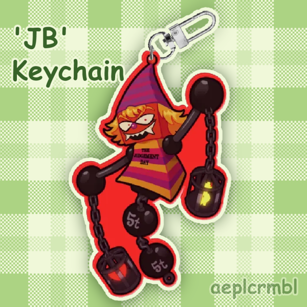 Judgement Boy Keychain