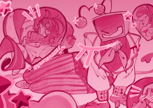 Tenna Valentine's Day DELTARUNE print