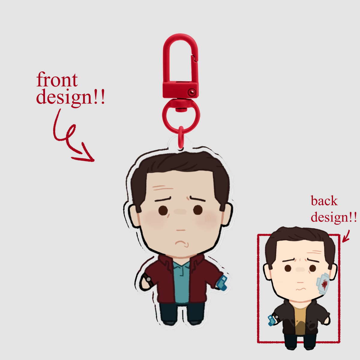 IT: Chapter Two - Eddie Kaspbrak keychain