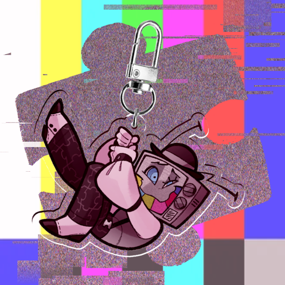 Mr Puzzles SMG4 keychain
