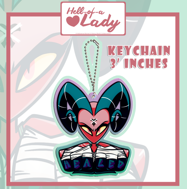 Hell-of-a Lady || Barbie Wire || Keychains