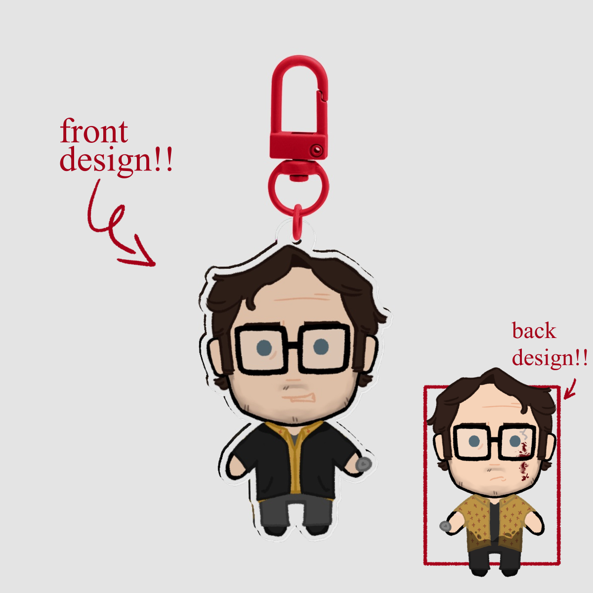 IT: Chapter Two - Richie Tozier keychain