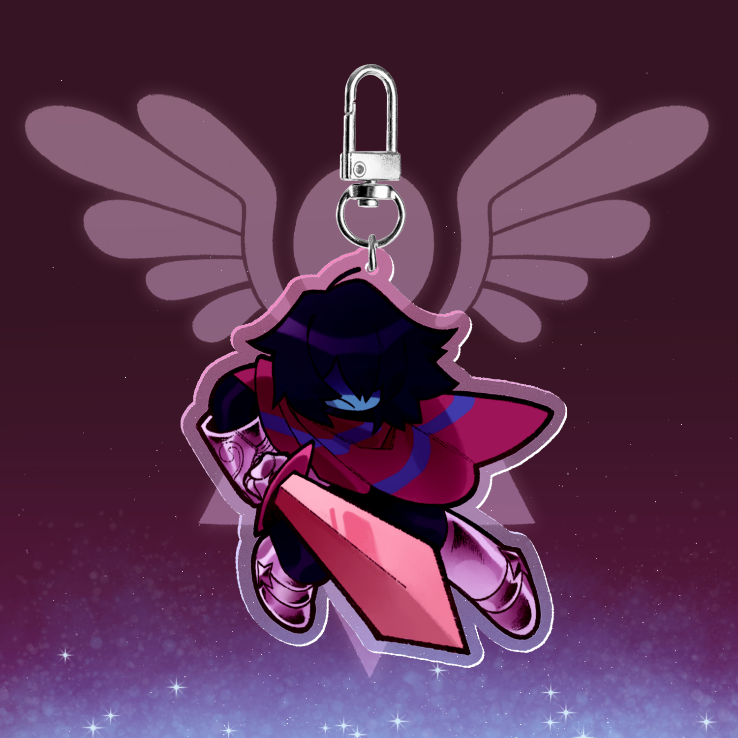 Kris DELTA WARRIOR keychain