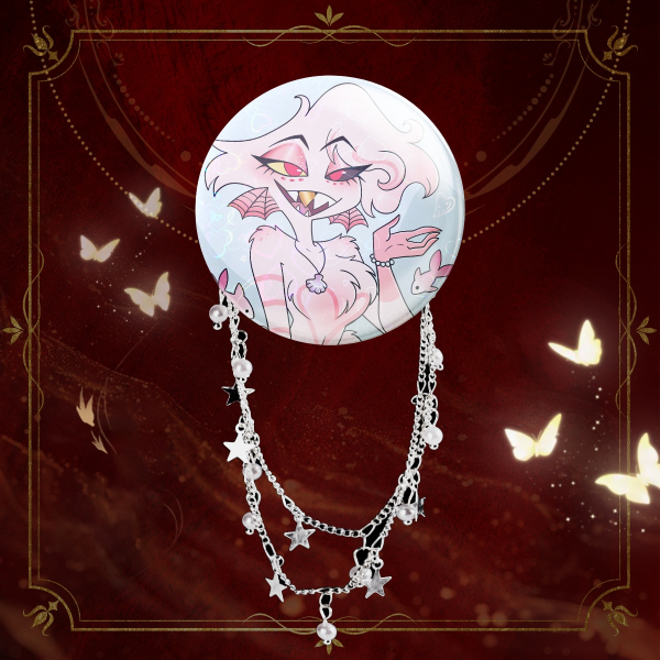 Mermaid Angel Dust Pin - Chains