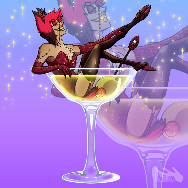 Alastor Martini || Acrylic Standee
