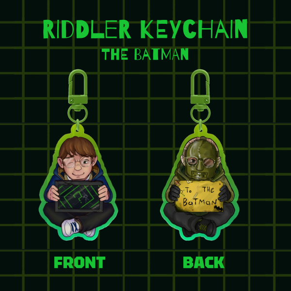 Edward Nasthon Riddler keychain [The Batman]