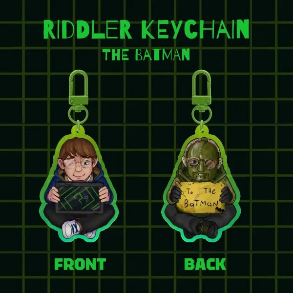 Edward Nasthon Riddler keychain [The Batman]
