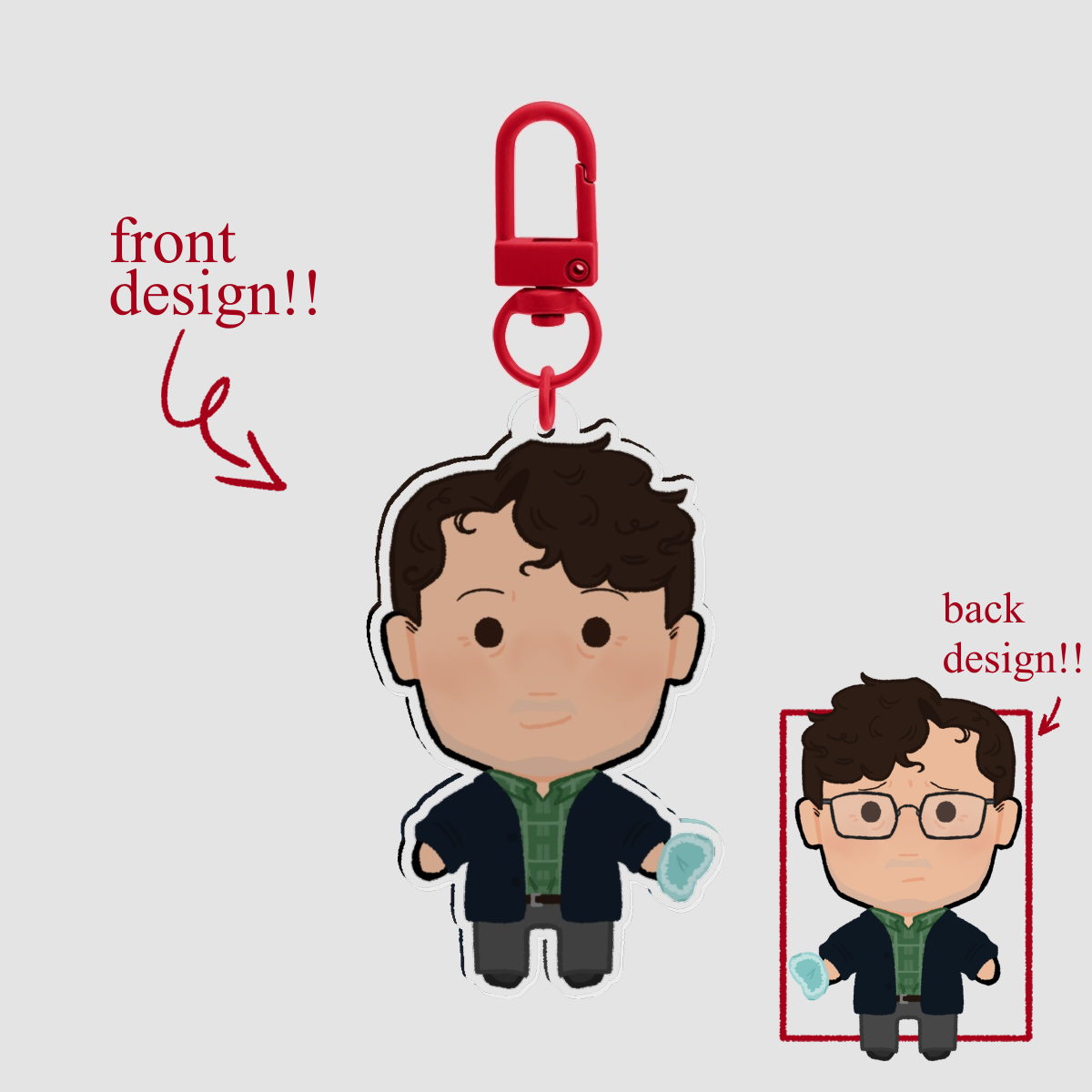 IT: Chapter Two - Stanley Uris keychain