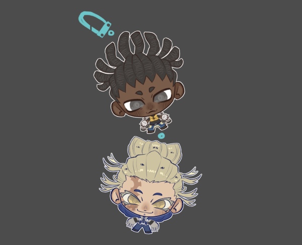 Stringcrow Linked Keychain