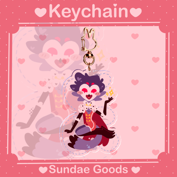 Stolas Helluva Boss || KEYCHAIN