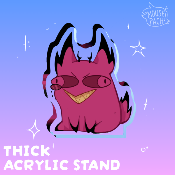 Cat Alastor || Thick Acrylic Stand No Base