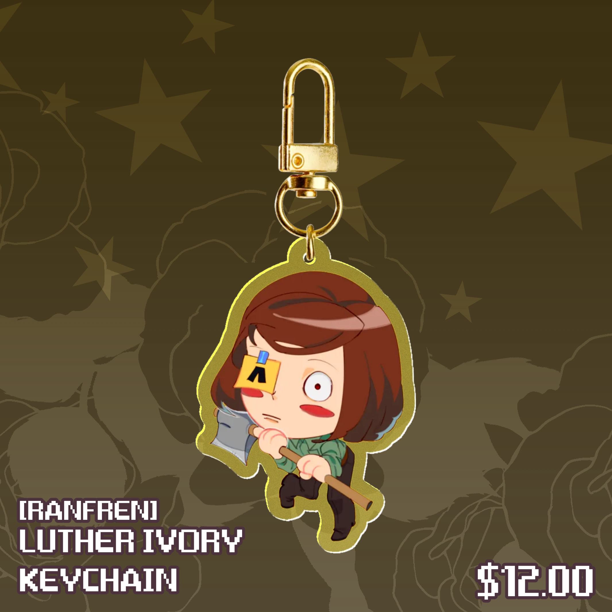 [RANFREN] Luther Acrylic Keychain