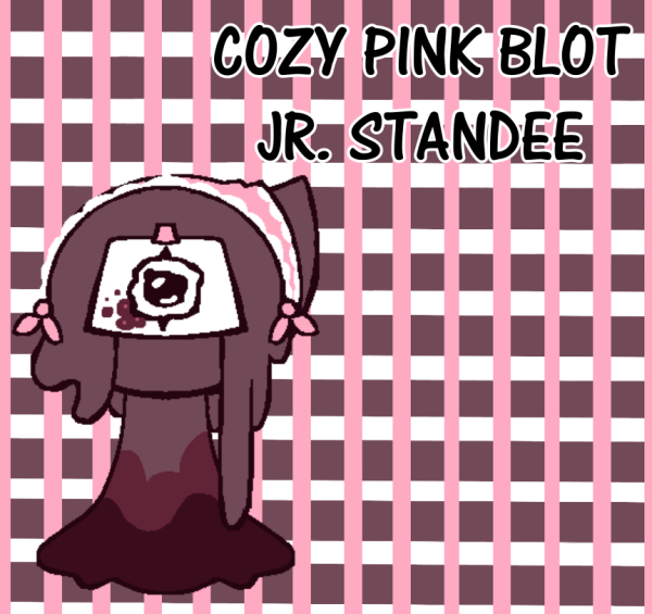 Blot Jr. Cozy Pink Acrylic Standee