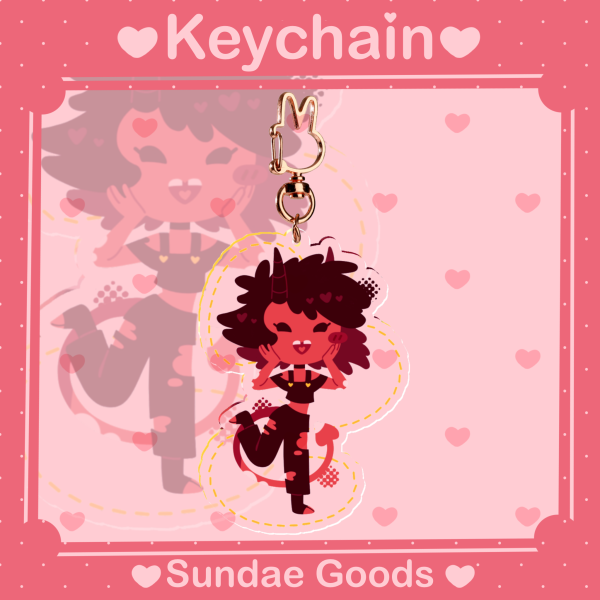 Millie Helluva Boss || KEYCHAIN