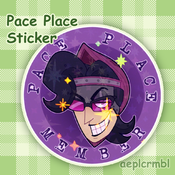Pace Place Sticker