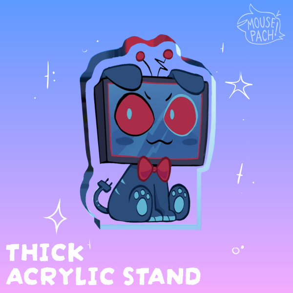 Dog Vox || Thick Acrylic Stand No Base
