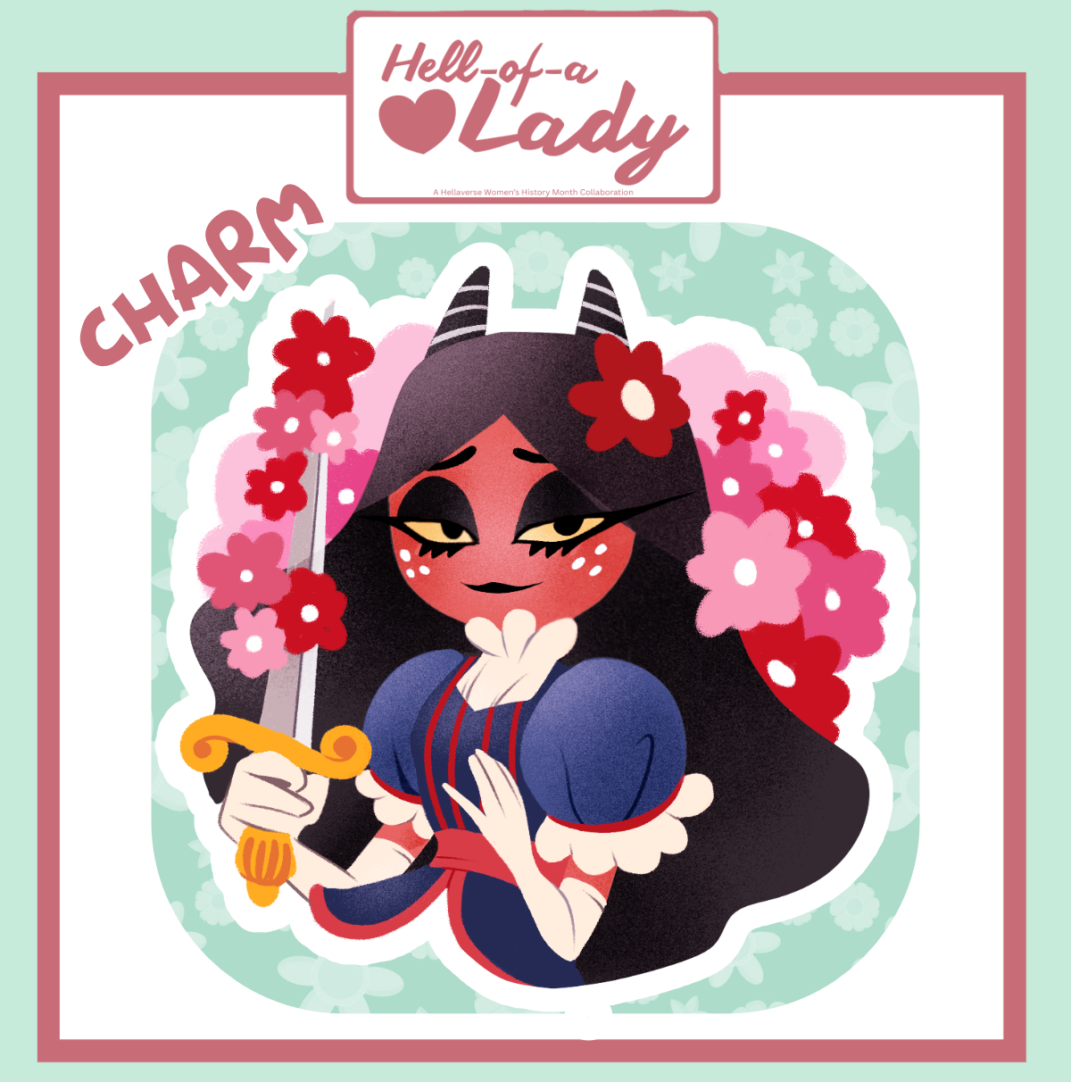 Hell of a Lady Moxxie's Mom Charm