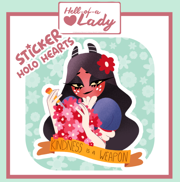 Hell of a Lady Moxxie's Mom Sticker