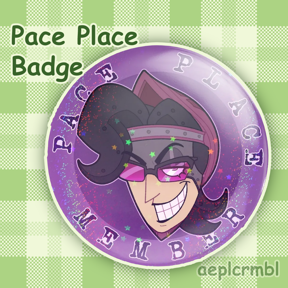 Pace Place Badge