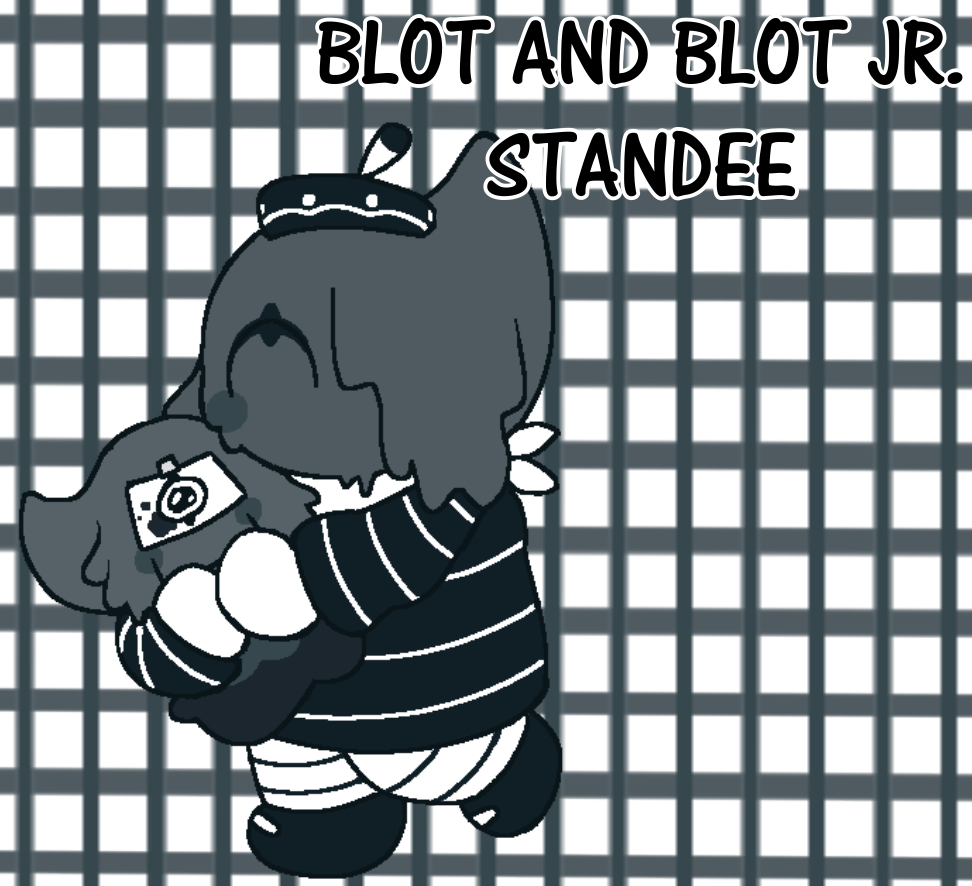Blot & Blot Jr. Acrylic Standee