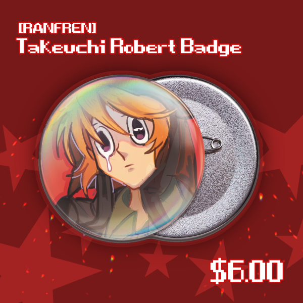 [RANFREN] Takeuchi Robert Holographic Badge