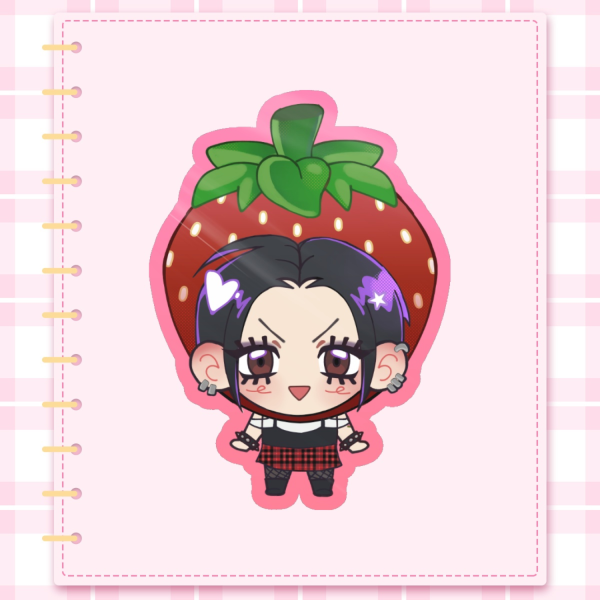 Nana - Colored Edge Die Cut Stickers