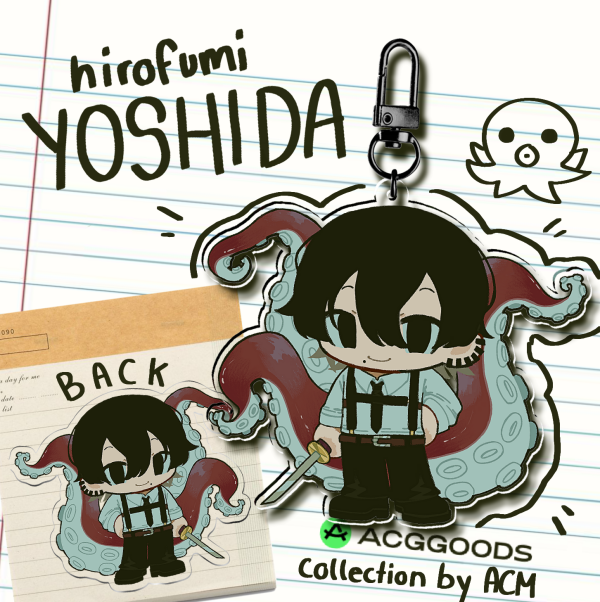 Hirofumi Yoshida CHAINSAW MAN Acrylic Keychain