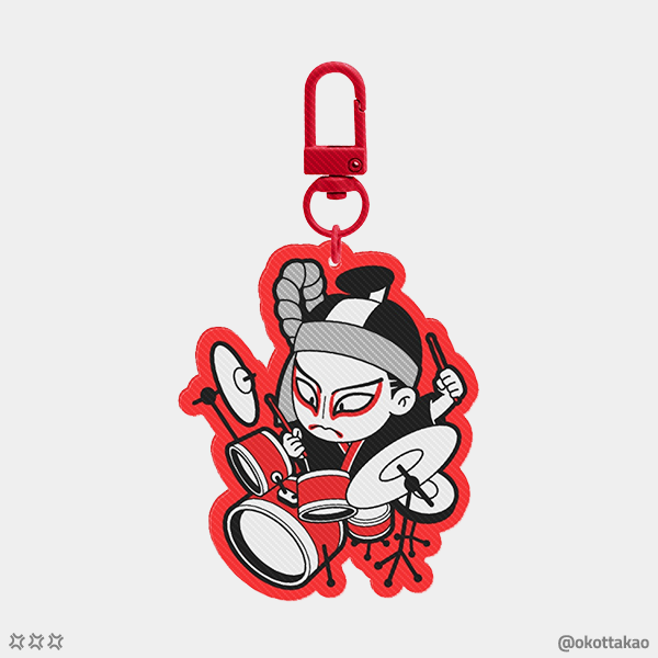 Acrylic Keychain - Theatre Rock: Kabuki