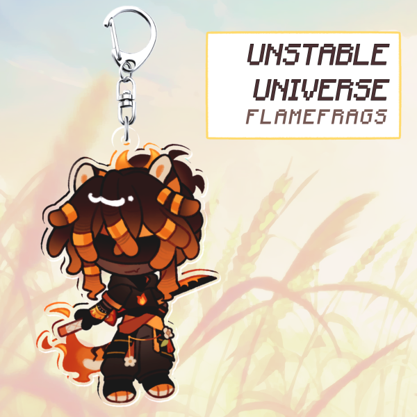 FlameFrags Acrylic Keychain