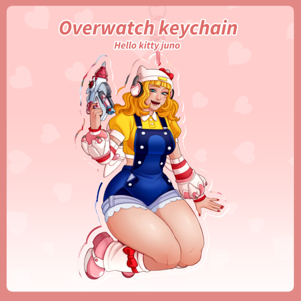 Hello kitty Juno Acrylic Keychain