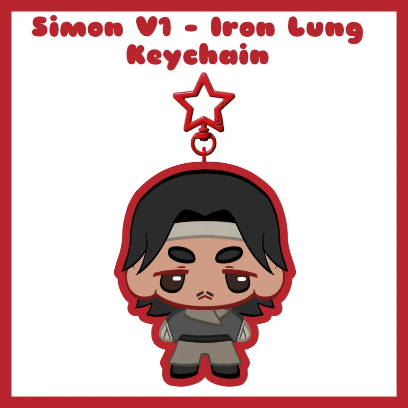 Simon Keychain Simon V1 - Iron Lung - Keychain by Thebetteraccoon - ACGGOODS