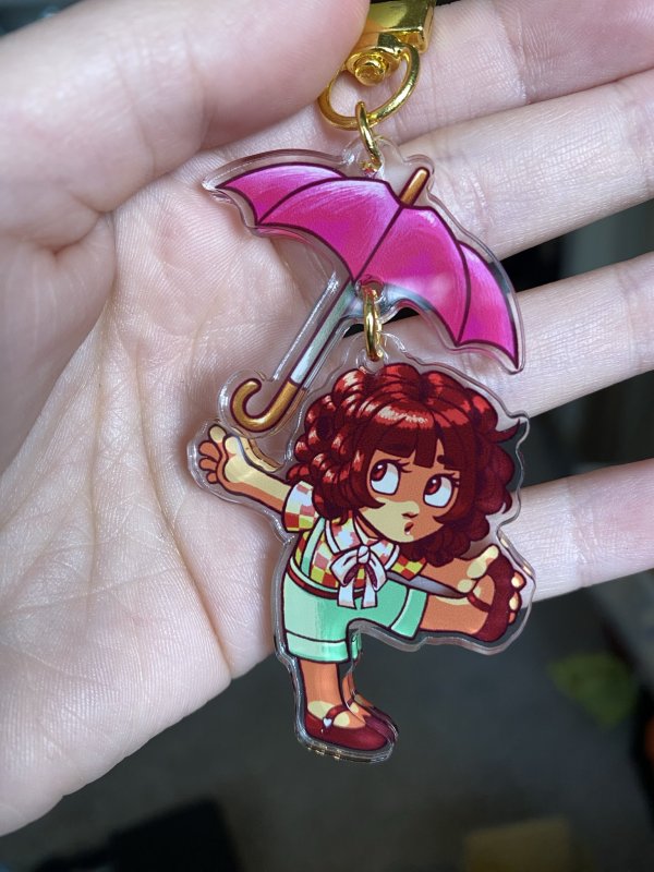 Nameless Child 2 Piece Dangle Charm