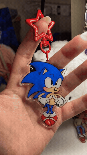 Classic Sonic Keychain