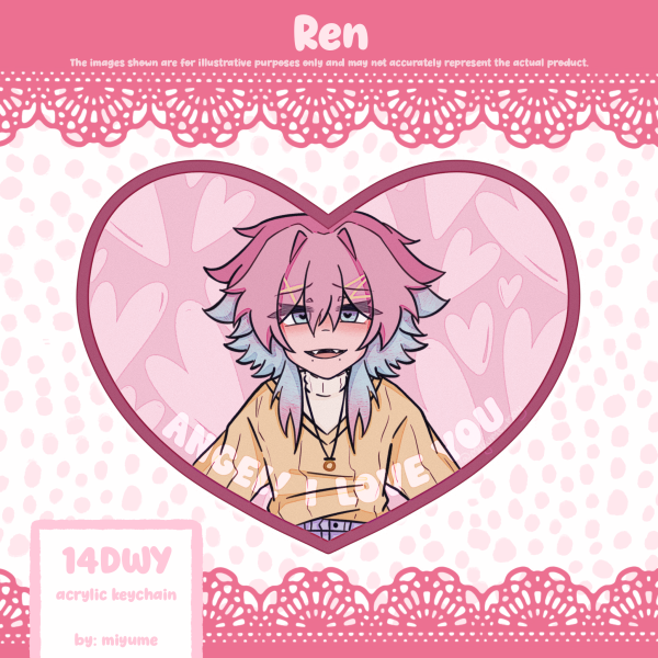 14DWY / 14 Days With You | Ren (Acrylic Keychain)