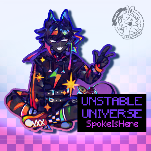 Holo SpokeIsHere Sticker