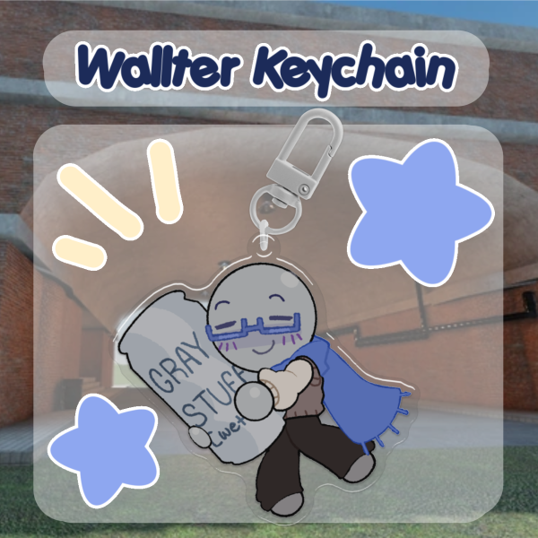 Wallter [ Regretevator ] | Epoxy Keychain