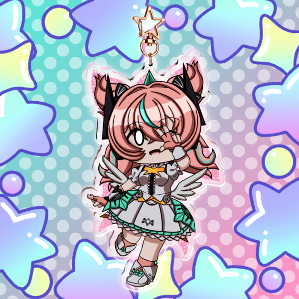 [ZZZ] Aria Double-Sided Keychain (Big Ver.)