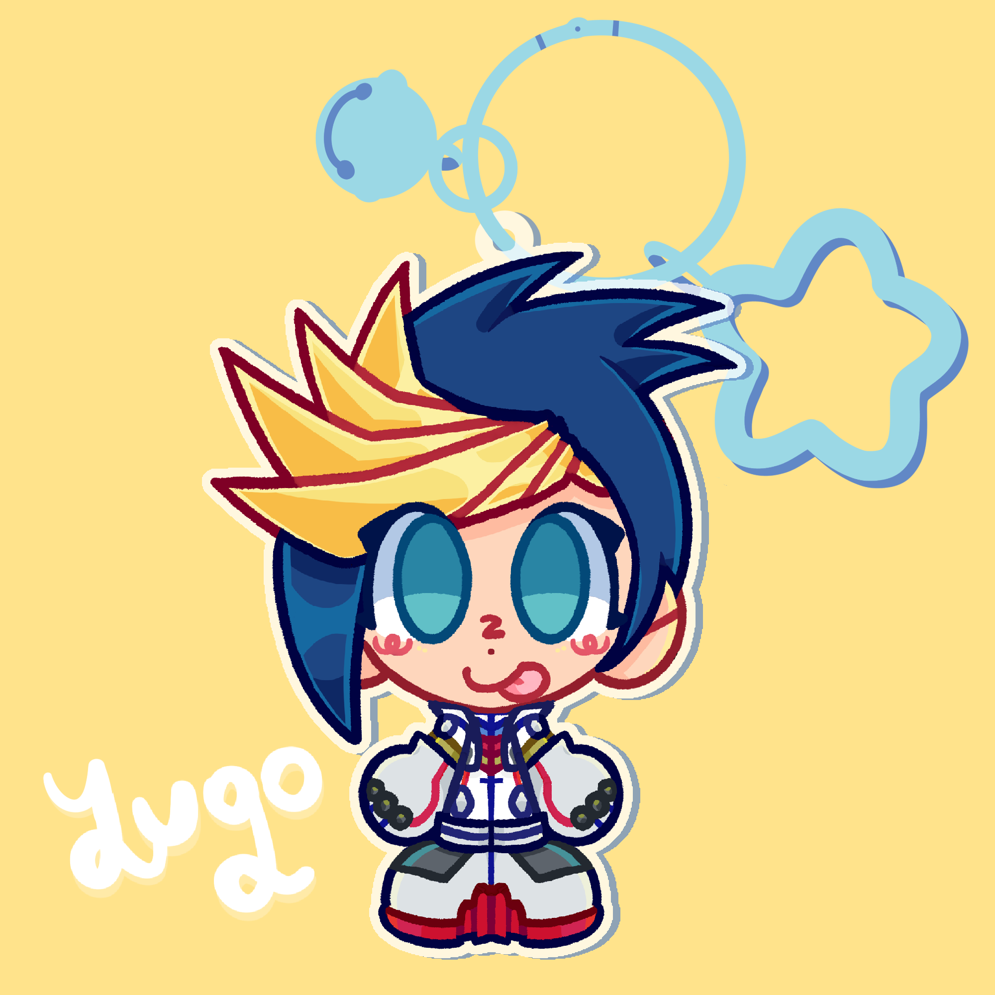 Banana Acrylic Keychain