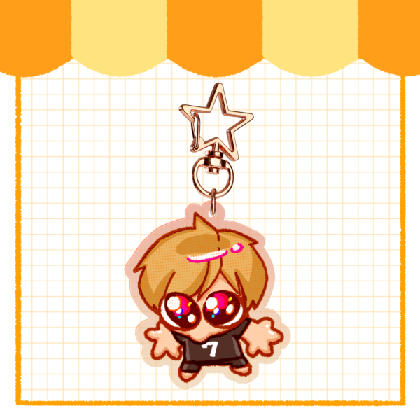 Silly Goober Atsumu Acrylic Keychain