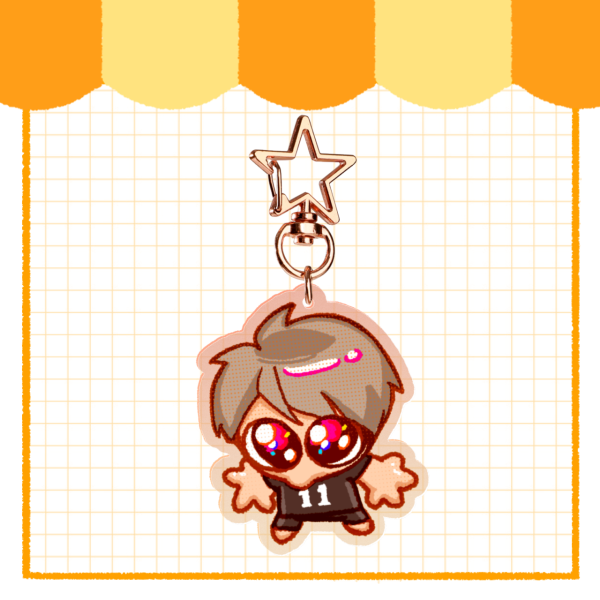 Silly Goober Osamu Acrylic Keychain
