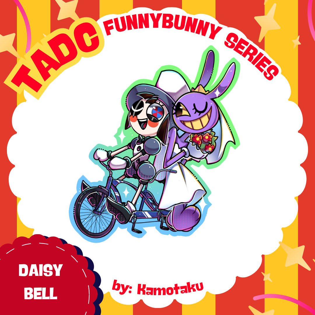 [Keychain] Funnybunny Series - Daisy Bell