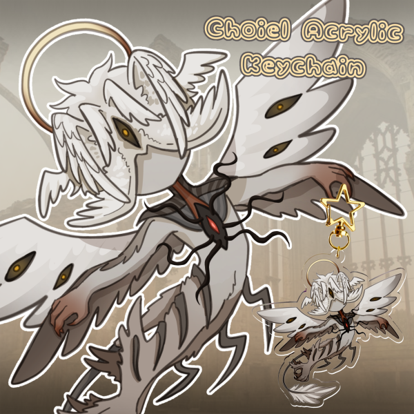 Choiel - 8cm double-sided keychain