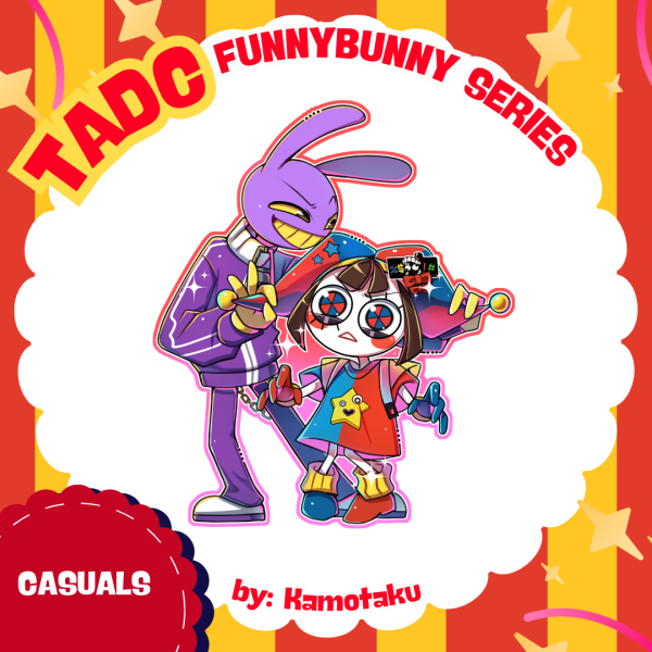 [Keychain] Funnybunny Series - Casuals