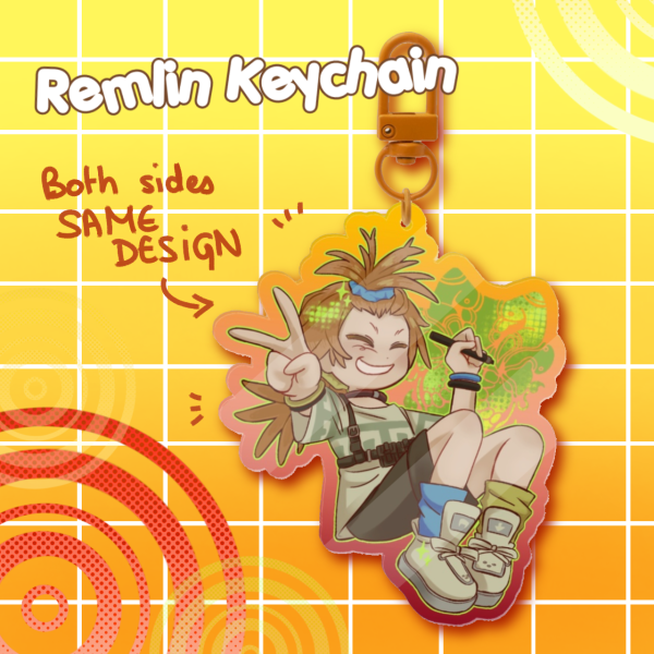 Remlin Colored Keychain